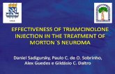 EFFECTIVENESS OF TRIAMCINOLONE INJECTION IN … · Daniel Sadigursky, Paulo C. de O. Sobrinho, Alex Guedes e Gildásio C. Daltro EFFECTIVENESS OF TRIAMCINOLONE INJECTION IN THE TREATMENT