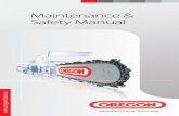 Maintenance & Safety Manual - oregonproducts.euoregonproducts.eu/fileadmin/support/2_technical/maintemanual/MM_ES… · Herramientas de mantenimiento de barras-Guia ... Ajuste del