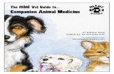The mini Vet Guide to Companion Animal Medicine · The mini Vet Guide to... Companion Animal Medicine 1st Edition 2012 Edited by: Dr Gerardo Poli To order please email: minivetguide@gmail.com