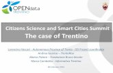 The case of Trentino - Europainspire.ec.europa.eu/reports/citizen_summit/trentino.pdf · The case of Trentino. ... Università di Trento . Recognized as a leading academic institution