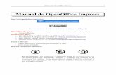 Manual de OpenOffice Impress - Informática de cuarto · Esta forma de ver las diapositivas, una a ... Veremos cómo guardar una presentación tras ... utilizaremos la configuración