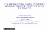 RFID-ENABLED WAREHOUSE OPTIMIZATION: …innovation-regulation2.telecom-paristech.fr/.../healthandrfid/... · RFID-ENABLED WAREHOUSE OPTIMIZATION: LESSONS FROM EARLY ADOPTERS IN THE