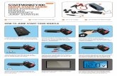 3500mAh EMERGENCY - images-eu.ssl-images … · EMERGENCY JUMP STARTER ... Never use the manual over-ride feature to activate the ... Never let the crocodile clips come into contact