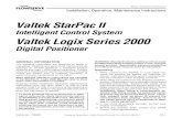 Valtek Logix Series 2000 - Flowserve · from the other StarPac II / Logix 2000 signals. AIB and RS-232 to RS-485 Converter Connection When connecting a StarPac II / Logix 2000 unit