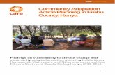 Community Adaptation Action Planning in Embu County, Kenya · Mbeere North and South, Embu, Kenya 2015-2016. Community Adaptation Action Planning in Embu County, Kenya. 2 ... (CVCA),