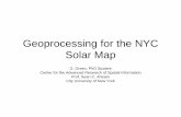 Geoprocessing for the NYC Solar Map - Amherst, MAgis.amherstma.gov/data/springnearc2011/C_LightningTalks/3_gordon... · • Solar radiation tool run in parallel on a multi-core Linux