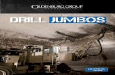 DRILL JUMiBOS - Torroxtorrox.ca/pdfs/drill-jumbo.pdf · Oldenburg Mining offers a complete line of single and twin-boom drill jumbos, allowing you to customize a drill that combines