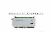 Manual CCGSMT32 - plcmadrid.esdocumentacion/DOMOTICA/CCGSMT32.pdf · Plataforma escalable de alarma y monitorización por GSM/SMS de temperaturas. Hasta 32 Sensores de temperatura