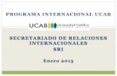 PROGRAMA INTERNACIONAL UCAB …w2.ucab.edu.ve/tl_files/Secretaria Internacional/Programa... · 1er Sem. (febrero a junio) - 2do Sem. (agosto a diciembre) Argentina ... Año Académico