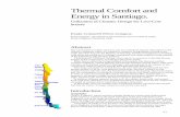 Thermal Comfort and Energy in Santiago. Confort.pdf · Chilean standard NCh 1079.Of 77. Architecture and construction - Climatic zoning for dwellings for Chile and recommendations
