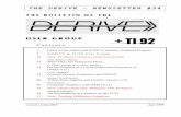 THE DERIVE - NEWSLETTER #34 · THE DERIVE - NEWSLETTER #34 THE BULLETIN OF THE ...  ... GER A Tutorial System for High Schools