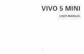 VIVO 5 MINI - snapMobile · vivo 5 mini electrical specifications / especificaciones elÉctricas / especificaÇÕes elÉtricas / caracteristiques Électriques ... cargador | carregador
