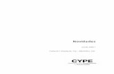 Novidades - Top Informática · Este manual corresponde à versão do software denominada por CYPE Ingenieros, S.A. como Novidades versão 2009.1. A informação contida neste ...