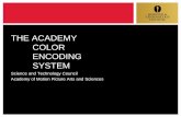 THE ACADEMY COLOR ENCODING SYSTEM - Pure … · • Academy Color Encoding Specification (ACES) ... Academy Color Encoding System (ACES) • Academy Density Exchange Encoding –