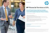 HP Financial Services al 0% - ruano.com · • Tasa por contrato de administración: ... 1Canal Comercial cualiﬁcado de Hewlett -Packard Financial Services ... estilo de trabajo
