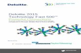 Deloitte 2015 Technology Fast 500TM · The Deloitte Technology Fast 500 Europe, Middle East & Africa (EMEA) is the pre-eminent technology awards ... 7 Secret Escapes United Kingdom
