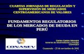 FUNDAMENTOS REGULATORIOS DE LOS … · 1. MARCO CONCEPTUAL 2. ... Backus y Johnston, Grupo Sindicato Pesquero del Perú, Cementos Lima, Yura, ... estructura financiera que permita
