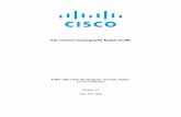 IOS Common Cryptographic Module (IC2M) - NIST · This is a non-proprietary Cryptographic Module Security Policy for Cisco’s IOS Common Cryptographic Module (IC2M) Version Rel 5,