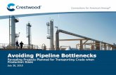 Avoiding Pipeline Bottlenecks - LBCG · Avoiding Pipeline Bottlenecks Revealing Projects Planned for Transporting Crude when ... wellhead for flush IP production to Arrow’s CDP