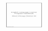 Introduction to West Chicago District 33’s Second … · West Chicago District 33 Revised Feb. 2014 . 10/13 West Chicago District 33 ... mes de Abril del año escolar anterior al