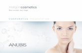 New concept, new image. - Anubis Cosmetics · PRESENTACIÓN CORPORATIVA CORPORATIVE PRESENTATION intelligentcosmetics New concept, new image. ... Introduction Mission, vision and