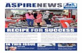 ASPIRENEWS · Daniel Frew is enjoying his one year anniversary as a pupil at Aspire Scotland Education. Daniel, who has complex additional sup-port needs and an Autism Spectrum Disorder