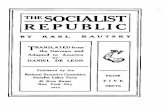 THESOCIALIST REPUBLIC - Indiana State Universitydebs.indstate.edu/k21s6_1913.pdf · THESOCIALIST REPUBLIC BY KARL KAUTSKY ... THE CASQUE’S LARK.. . . . ... The Middle Gloss.-The