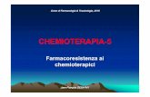 Desaphy chemioterapia 5 - farmacoresistenza · mieloide cronica (CML) e la leucemia limfoblastica acute dell’adulto (ALLA). La traslocazione permette l’espressione di una proteina