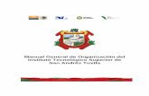 Manual General de Organización del Instituto … · que deriven del Plan Veracruzano de Desarrollo 2011-2016, los programas sectoriales, institucionales, especiales y operativos
