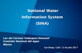 National Water Information System (SINA)proceedings.esri.com/library/userconf/proc17/papers/1758_489.pdf · CONAGUA that integrates and makes available to the general public the largest