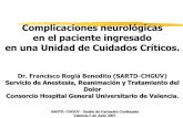 Complicaciones neurológicas en el paciente ingresado en ...chguv.san.gva.es/.../ROGLA_Complicaciones_Neurologicas_050607.pdf · Aquí encontramos las complicaciones neurológicas