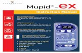 Mupid ex - hpc.ilri.cgiar.orghpc.ilri.cgiar.org/beca/training/IMBB/course/Mupid_gel_system.pdf · Mupid®-ex I Submarine type electrophoresis systemI 3 Instruction Manual Congratulations