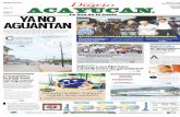 NÚMERO YA NO AGUANTAN - Diario de Acayucan - …diarioacayucan.com/hemeroteca/2014-02-04.pdf · 2014-02-04 · yo al Plan de San Luis de Francisco I. Madero, toma la población ...