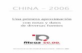 CHINA - 2006 - ccoo.cat · mercado”. (Dossier La Vanguardia 2005) China – 2006 Una primera aproximación Febrero 2006. 6 11 Plan Quinquenal (se ...
