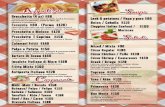 Leek & potatoes / Papa y poro $80 Onion / Cebolla …es.playanow.com/sites/default/files/original_menu/Don Mario Menu... · Bruschetta (4 pz) $80 Toasted bread w/tomato, olive oil,