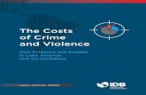 The Costs of Crime and Violence - antoniocasella.eu · MBA from Torcuato Di Tella University (UTDT) in Argentina. Is a consultant at the Inter-American Development Bank’s Institutional