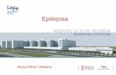 Epilepsia - smnimvm.essmnimvm.es/files/EPILEPSIA. PEREZ VELASCO.pdf · ... esclerosis mesial izda., cambios post Q con encefalomalacia occipital izda. Imágenes de fusión Spect de
