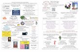 SFOTT Bulletin for November 30, 2014 · Formación de Fe para la Familia Calendario de Adviento Temas: 30 Noviembre -corona de adviento ... preparación espiritual del Adviento reconocer