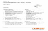 MULTILED Enhanced optical Power LED (ThinFilm / … · LTRB GFSF MULTILED Enhanced optical Power LED (ThinFilm / ThinGaN) Version 1.1 Released 2017-06-23 1 Besondere Merkmale •