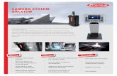 CAMERA SYSTEM ARCVIEW - SvetsCenter€¦ · / Focus and brightness manual adjustable for sharp and high contrast ... The result of ArcView integration is higher quality and productivity