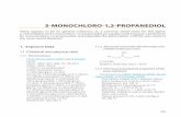 3-MONOCHLORO-1,2-PROPANEDIOL - … · Table 1.1 Selected methods for the analysis of 3-monochloro-1,2-propanediol (MCPD) in various matrices. Matrix Analytes Pre-treatment …