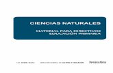 CIenCIas naturales - abc.gov.ar · Ciencias naturales material para directivos educación primaria / Mariela Collo ... 2º ciclo, libros del docente; ... en realidad seres vivos,