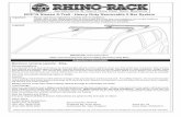 RCP19 Nissan X-Trail - Heavy Duty Removable 2 Bar …vpm.cdn.rhinorack.com.au/Instructions/Parts/Legs/RLCP19.pdf · RCP19 Nissan X-Trail Heavy Duty Removable 2 Bar System RCP19 Nissan