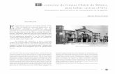 E l convento de Corpus Christi de México, para …boletin-cnmh.inah.gob.mx/boletin/boletines/3EV1P17.pdfBreve historia de la fundación Consigna la historia cómo el 16 de junio de