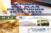 REsumEn DEL PLAn DE EsTuDIOs 2014–2015 - …ccsd.net/parents/resources/pdf/curriculum-overview/14-15... · 2014-06-19 · REsumEn DEL PLAn DE EsTuDIOs 2014–2015 PLAn ... Ciencias