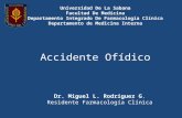 Universidad De La Sabana Facultad De Medicina …clinicalevidence.pbworks.com/w/file/fetch/66561991/Acci… · PPT file · Web viewA nivel local, por la poca actividad proteolítica