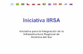 The IIRSA Initiative III... · para la inversión del capital privado. ... URUGUAY CHILE PERU BOLIVIA ... Gasoducto Bolivia-Paraguay-Brasil Represa de