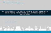 VULNERABILITY, RESILIENCE, AND REFORM: THE …energypolicy.columbia.edu/sites/default/files/Vulnerability... · VULNERABILITY, RESILIENCE, AND REFORM: THE GCC AND THE OIL ... and