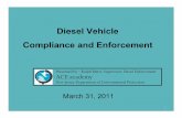 Diesel Vehicle Compliance and Enforcement Program.pdfPresented by –Ralph Bitter, Supervisor, Diesel Enforcement ACE academy New Jersey Department of Environmental Protection 1 March