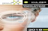 Mesas Clínicas Conferencias y Cursos - kulzer-info.mxkulzer-info.mx/wp-content/uploads/2018/05/Educacion-Kulzer-2018-w.pdf · Carillas y uso de silicon transparente en la práctica